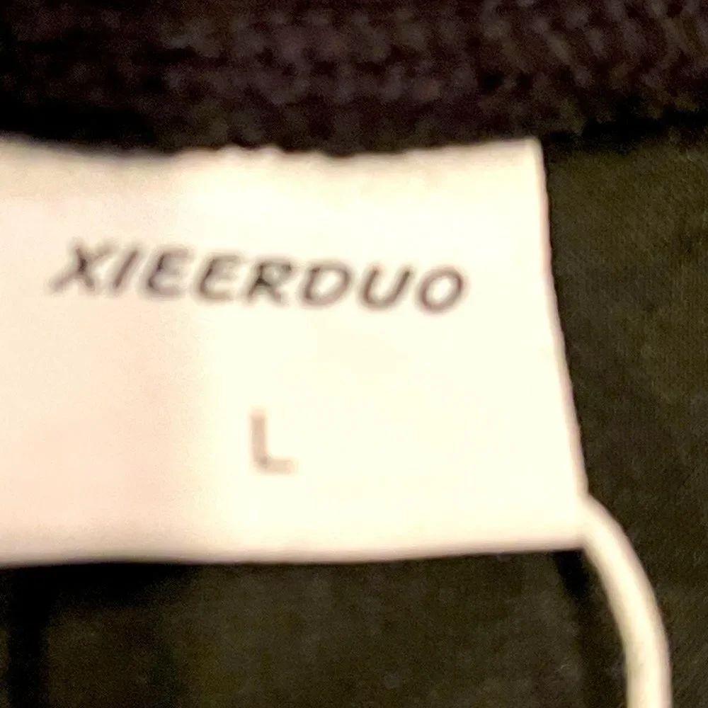 Xieerduo- Two piece sweatsuit. Long sleeve Drawstring Pants - Picture 8 of 11